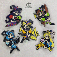 Load image into Gallery viewer, Moon Witch v2 (Enamel Pin)