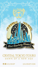 Load image into Gallery viewer, Crystal Tokyo Tours (Enamel Pin)